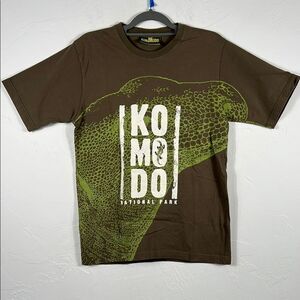 🔥🦎 Vintage KOMODO National Park “WRAPAROUND PRINT” NATURE T-Shirt -  PERFECT